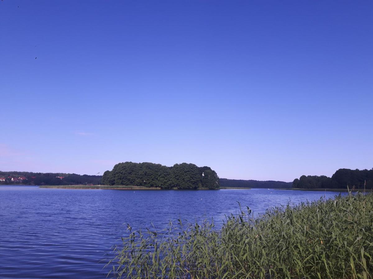Mazury Domek Caloroczny Przy Lesie, Jezioro Pelnik Bagian luar foto